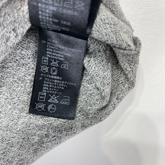 HM Women Medium Cropped Shirt Gray J'aimeles Mauvais Garcons - Picture 11 of 13